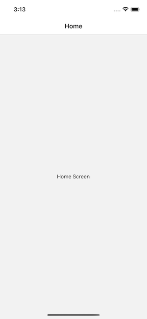 使用堆栈导航器的基本应用